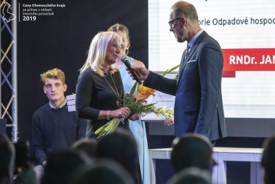 Ceny životního prostředí ovládl Sluňákov. Jeho ředitel navíc dostal cenu hejtmana    Foto: Filip Jančo