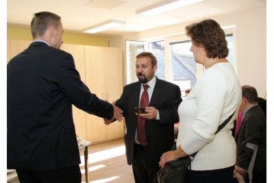 Slavnostní žehnání nových prostor zázemí hospicové péče Caritas v Olomouckém kraji 