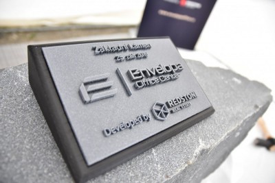 Náměstek hejtmana Pavel Šoltys zahájil stavbu Envelopa Office Center