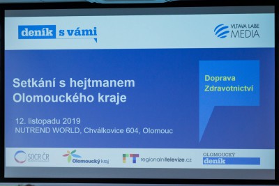 Setkání s hejtmanem Olomouckého kraje