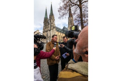 Olomouc návštívil Georg Habsbursko-Lotrinský