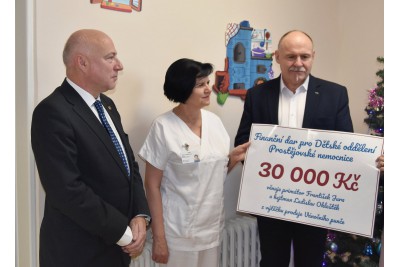 Výtěžek z vánočního punče podpoří prostějovskou nemocnici
