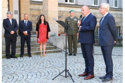 Připomenutí invaze vojsk Varšavské smlouvy do Československa