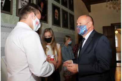 Rytířská síň hostila dárce krve