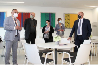 Slavnostní otevření novostavby ambulantního pavilonu Hemato - onkologické kliniky FN Olomouc