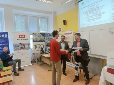 V regionální CADové soutěži dominovali studenti SPŠS Olomouc