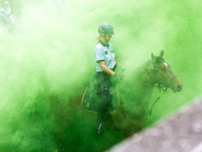 Dětský den se složkami IZS nabídl policejní koně i zásah celníků