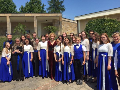 Hranický pěvecký sbor Cantabile zazpíval na přehlídce v Lidicích