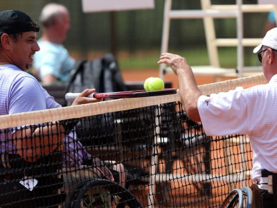Olomouc hostila mezinárodní turnaj tenistů na vozíku