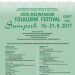 XXVII. Mezinárodní folklorní festival Šumperk 2017