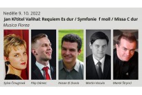 PFDH: Jan Křtitel Vaňhal: Requiem Es dur, Symfonie f moll, Missa C dur