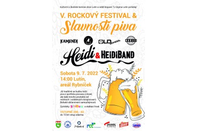 V. Rockový festival a slavnosti piva v Lutíně