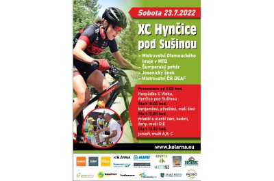 Mistrovství Olomouckého kraje XC Hynčice pod Sušinou MTB 2022	
