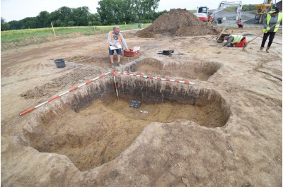 Pravěcí zemědělci žili v bytovkách, zjistili archeologové     Foto: ACO