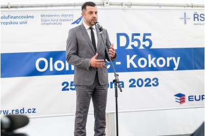 Začala stavba dálnice Olomouc – Kokory