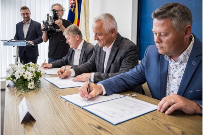 Olomoucký kraj, obec Troubky a Povodí Moravy společně zahájily přípravy protipovodňové ochrany Troubek