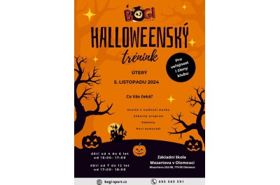 Halloweenský trénink v Olomouci