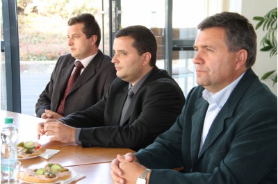 zleva: Siman Irovic, Stanko Petrovic, Predrag Marila