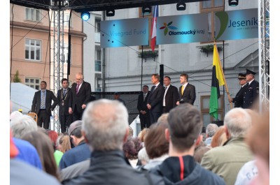 Prezidentská návštěva v Olomouckém kraji - 2. den, 14.5.2015