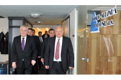Prezidentská návštěva v Olomouckém kraji - 2. den, 14.5.2015