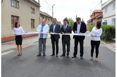 Otevření průtahu v obci Výšovice