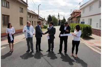 Otevření průtahu v obci Výšovice