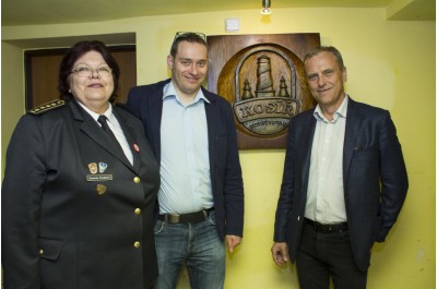 Hejtman Rozbořil chmelil pivní speciál. Svatým Floriánem pokřtí knihu o dobrovolných hasičích