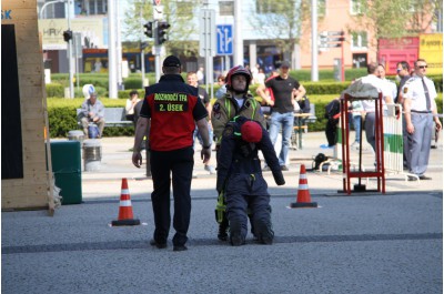 Hejtman Rozbořil zahájil soutěž Nejtvrdší hasič přežije