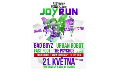 JOY RUN poprvé v Olomouci