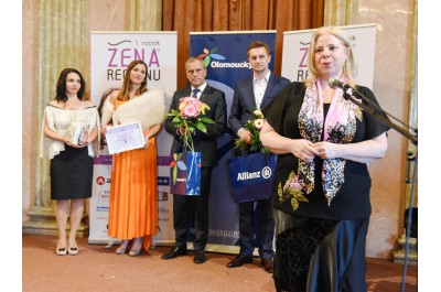 Držitelkou ocenění Žena regionu za Olomoucký kraj se stala Hana Pokorná
