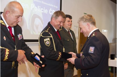 Policie v Olomouckém kraji ocenila ty nejlepší ze svých řad