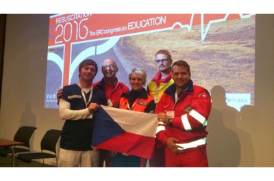 Mezinárodní kongres Resuscitace 2016 a soutěž s účastí záchranářky ZZS OK 