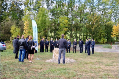 Slavnostním poklepáním základního kamene začala v Konici výstavba nové požární stanice