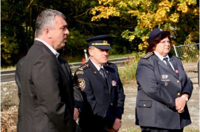 Slavnostním poklepáním základního kamene začala v Konici výstavba nové požární stanice