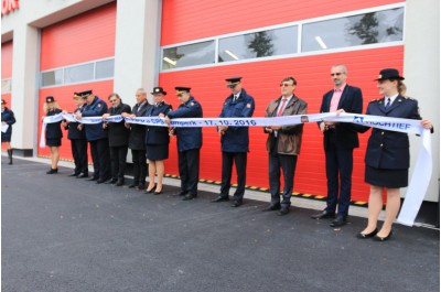 Profesionální hasiči ze Šumperku mají novou stanici 