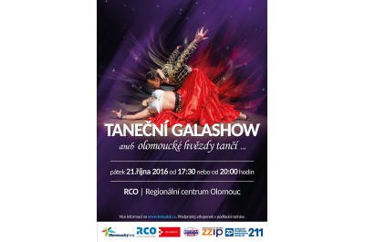 TANEČNÍ GALASHOW aneb olomoucké hvězdy tančí…