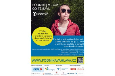 Univerzita Palackého hledá podnikavé hlavy, již poosmé pomůže začínajícím podnikatelům s rozjezdem firmy