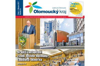 Březnové vydání měsíčníku Olomoucký kraj