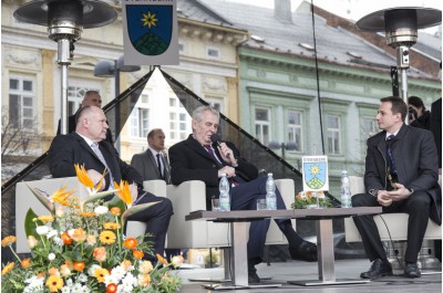 Pokračuje návštěva prezidenta v Olomouckém kraji. Dnes ve Šternberku a Uničově