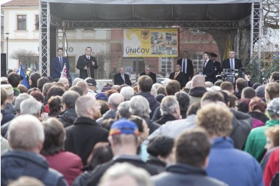 Pokračuje návštěva prezidenta v Olomouckém kraji. Dnes ve Šternberku a Uničově