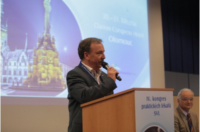 Náměstek hejtmana Dalibor Horák se zúčastnil lékařského kongresu v Olomouci