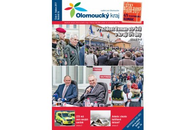 Dubnové vydání měsíčníku Olomoucký kraj