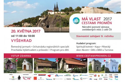 Plakát Má Vlast cestami proměn 2017