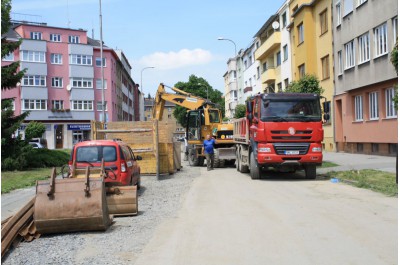 Začalo odkanalizování ulic v Přerově, které jsou tak úzké, že místo výkopů se tu bude muset razit štola