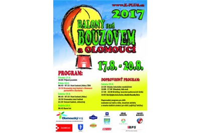 Balony nad hradem Bouzov