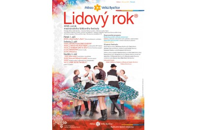  Hanácký rok v Bystřici - festival Lidový rok  