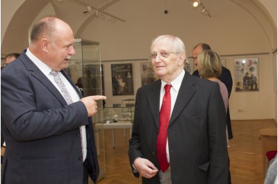 Jiří Suchý představil v Olomouci výstavu 85+