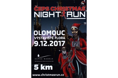 Mapa - ČEPS CHRISTMAS NIGHT RUN OLOMOUC