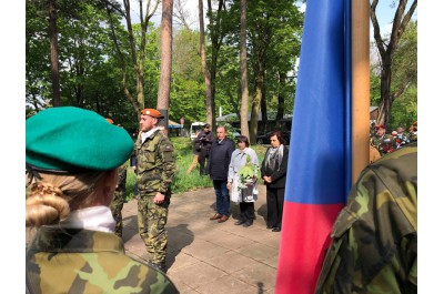 Náměstek hejtmana Dalibor Horák uctil památku padlých během Přerovského povstání