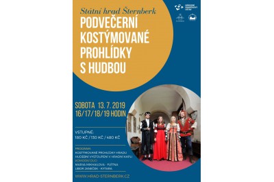 Podvečerní kostýmované prohlídky s hudbou na hradě Šternberk